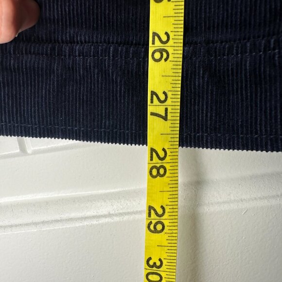 BANANA REPUBLIC Men's Corduroy Trucker Jacket - Navy Blue MEDIUM - Picture 3 of 5